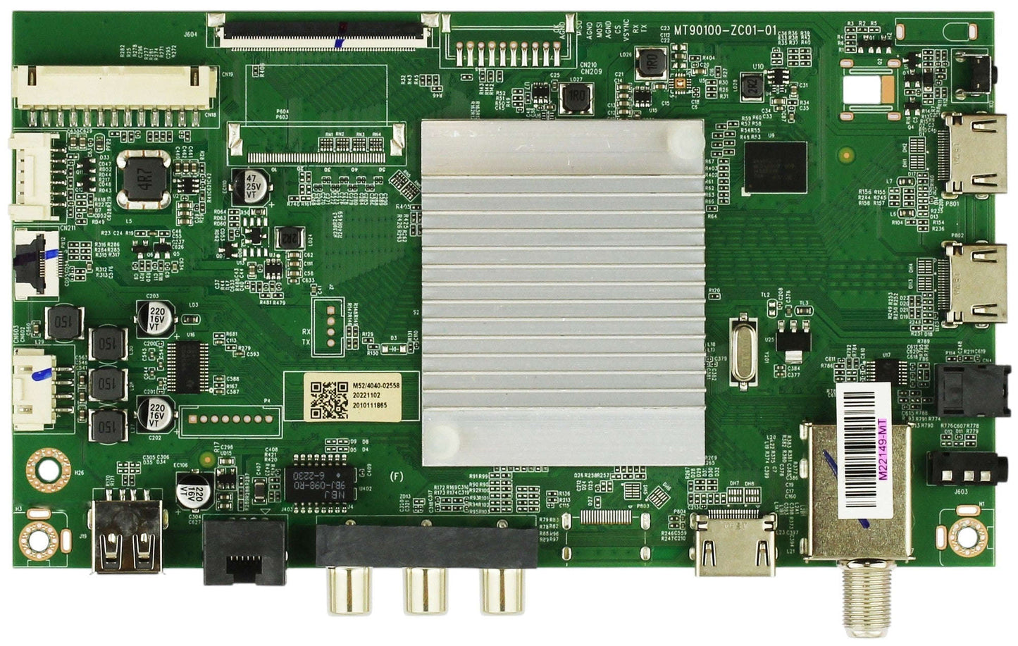 M22149-MT Onn Main Board, M22149-MT, 515C90100M52, MT90100-ZC01-01, M52, 100012585 Otarealm