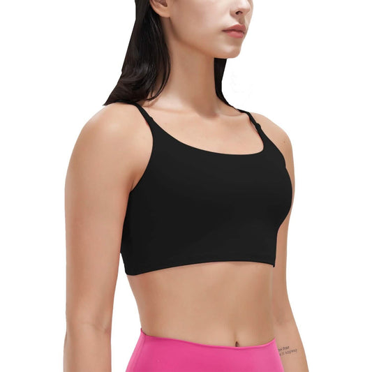 Women Strap Sport Bras Padded Strappy Tank Tops Otarealm