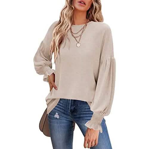 Women's Long Sleeve Top Otarealm