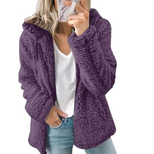 Women's Plus Size Hoodie Coat Long Sleeve Otarealm