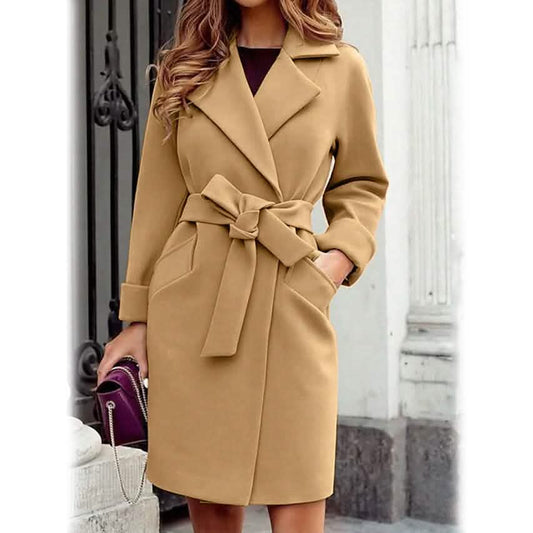 Women's Winter Fall Long Coat Otarealm