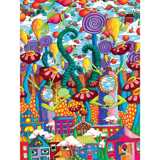 Wonderous Worlds - Waiting for the Colors to Grow 300 Piece EZ Grip Jigsaw Puzzle by Masterpieces Puzzles