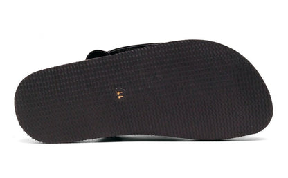 C Collection Calfskin Sandal - Black