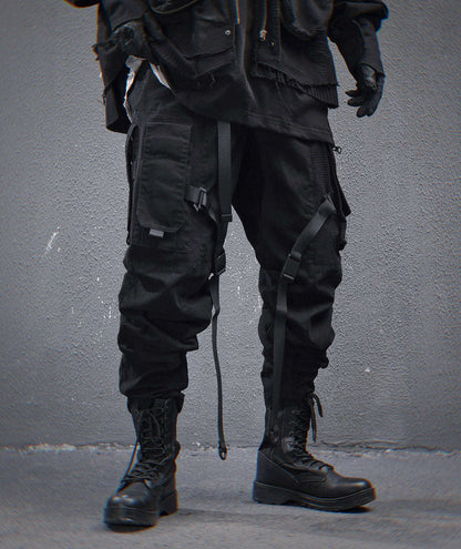 HiP46 Black NX Cargo Pants Otarealm