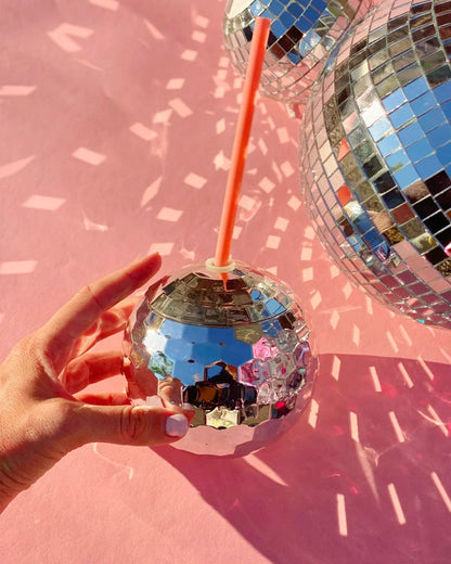 Disco Ball Sippers (set of 6)