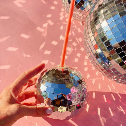 Disco Ball Sippers (set of 6)