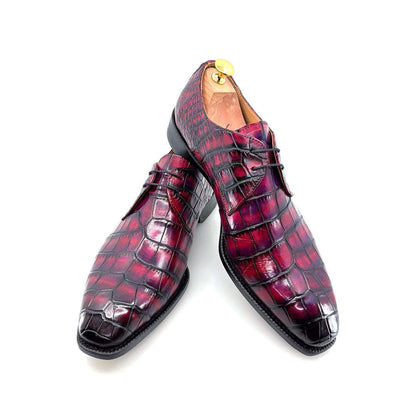 Maurice Atlanta Alligator Oxford - Purple Otarealm