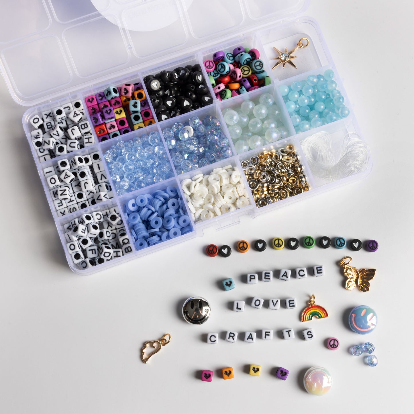 Happy Place Smiley Face Bead Kit