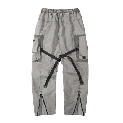HiP46 Grey NX Cargo Pants Otarealm