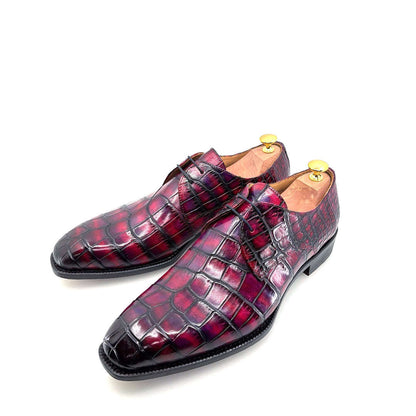 Maurice Atlanta Alligator Oxford - Purple Otarealm
