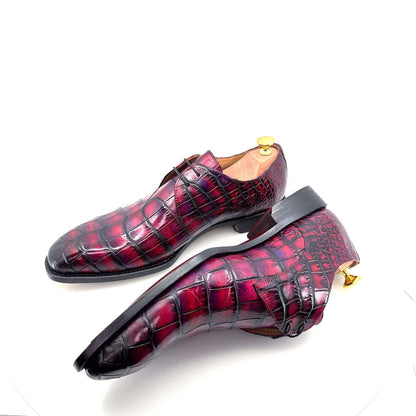 Maurice Atlanta Alligator Oxford - Purple Otarealm