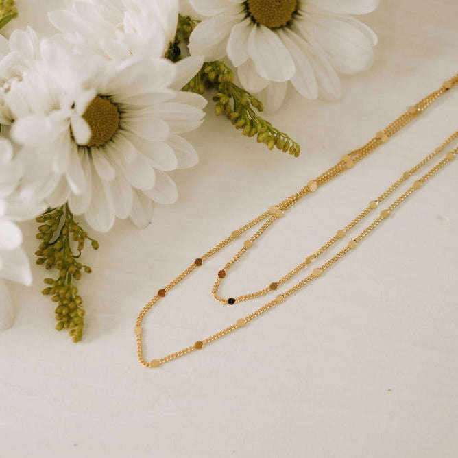 Nora Gold Filled Necklace Otarealm