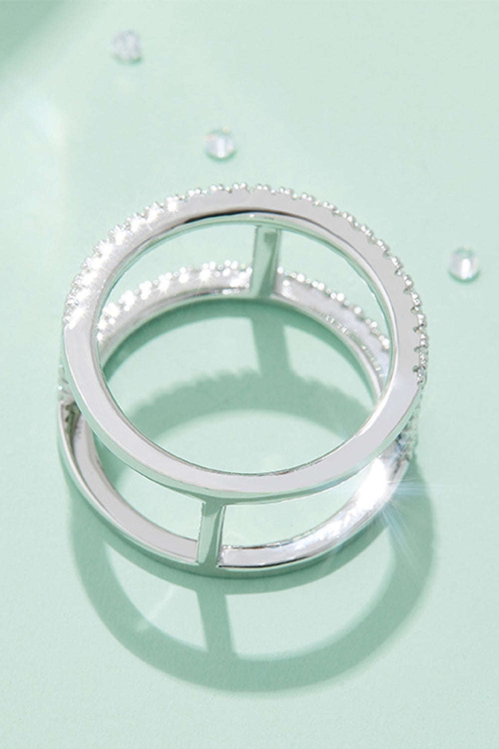 Always Get Better Moissanite Ring Otarealm
