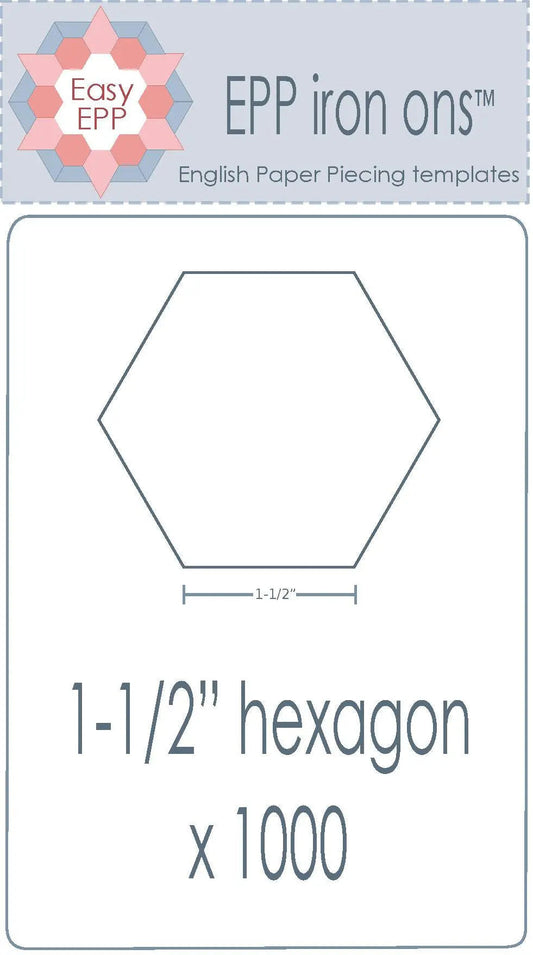 1 1/2" Hexie x 1000 Pack