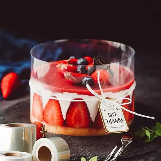 1-Roll: Transparent Cake Wrap Decorative Film Otarealm