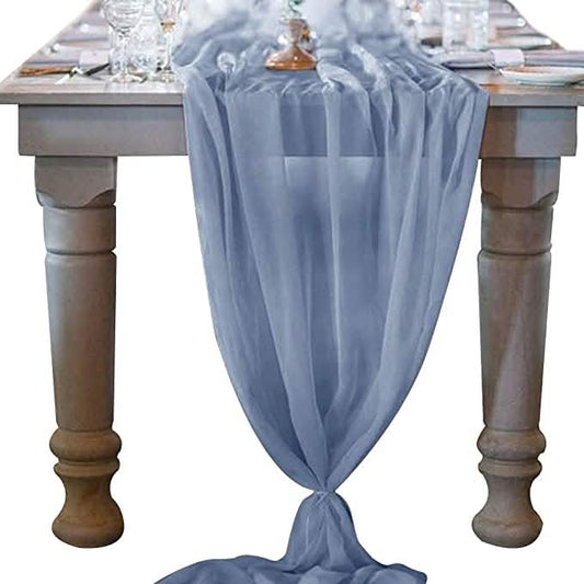 10Ft. Chiffon Table Runner Otarealm