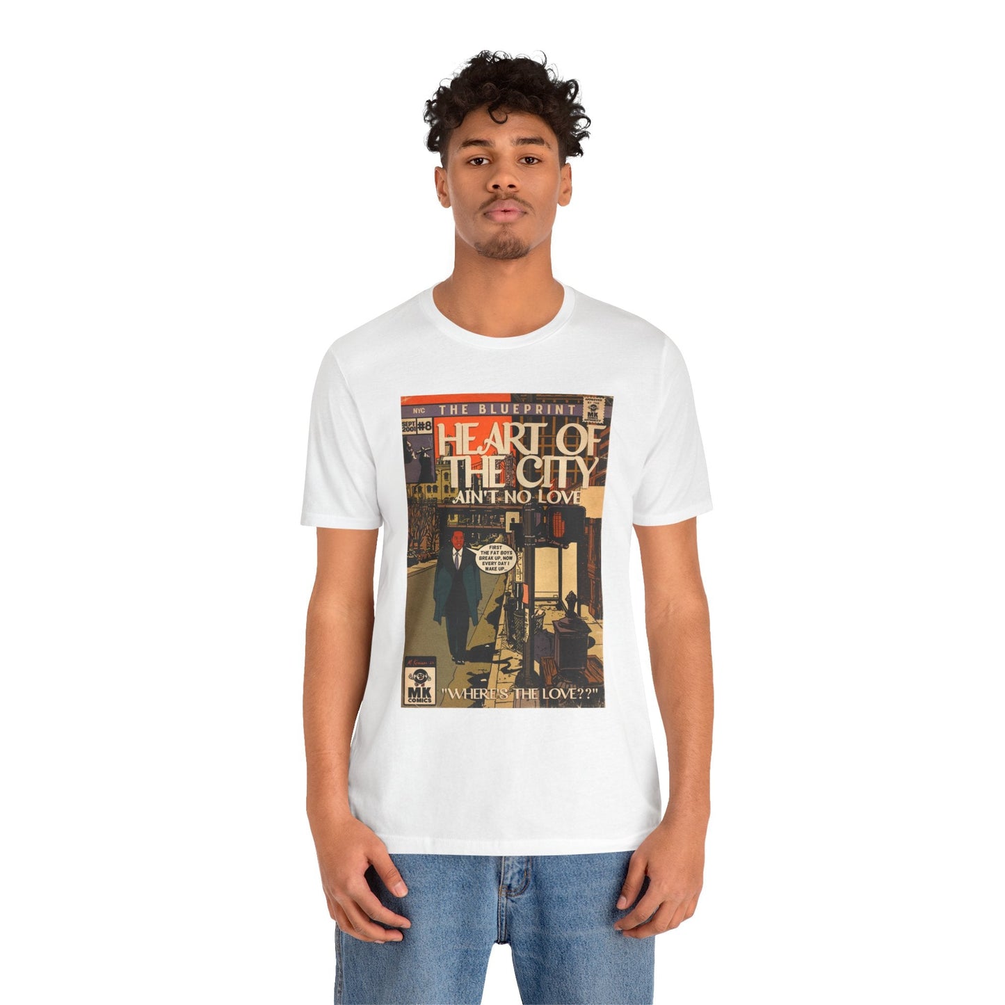 Heart of the City - Unisex Jersey Short Sleeve Tee