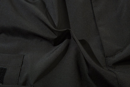 IBP442 Matte Black Cargo Joggers