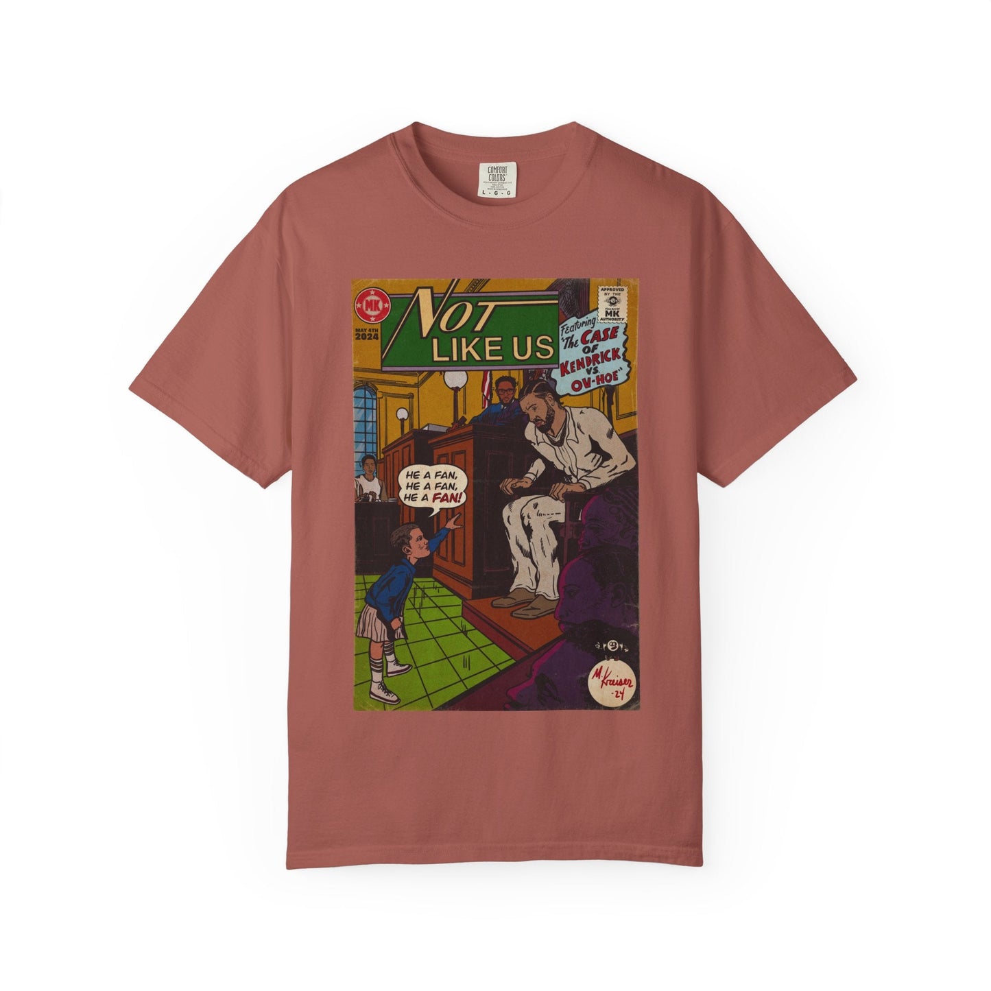 Not Like Us - Unisex Comfort Colors T-shirt