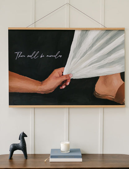 Horizontal Poster: There will be Miracles