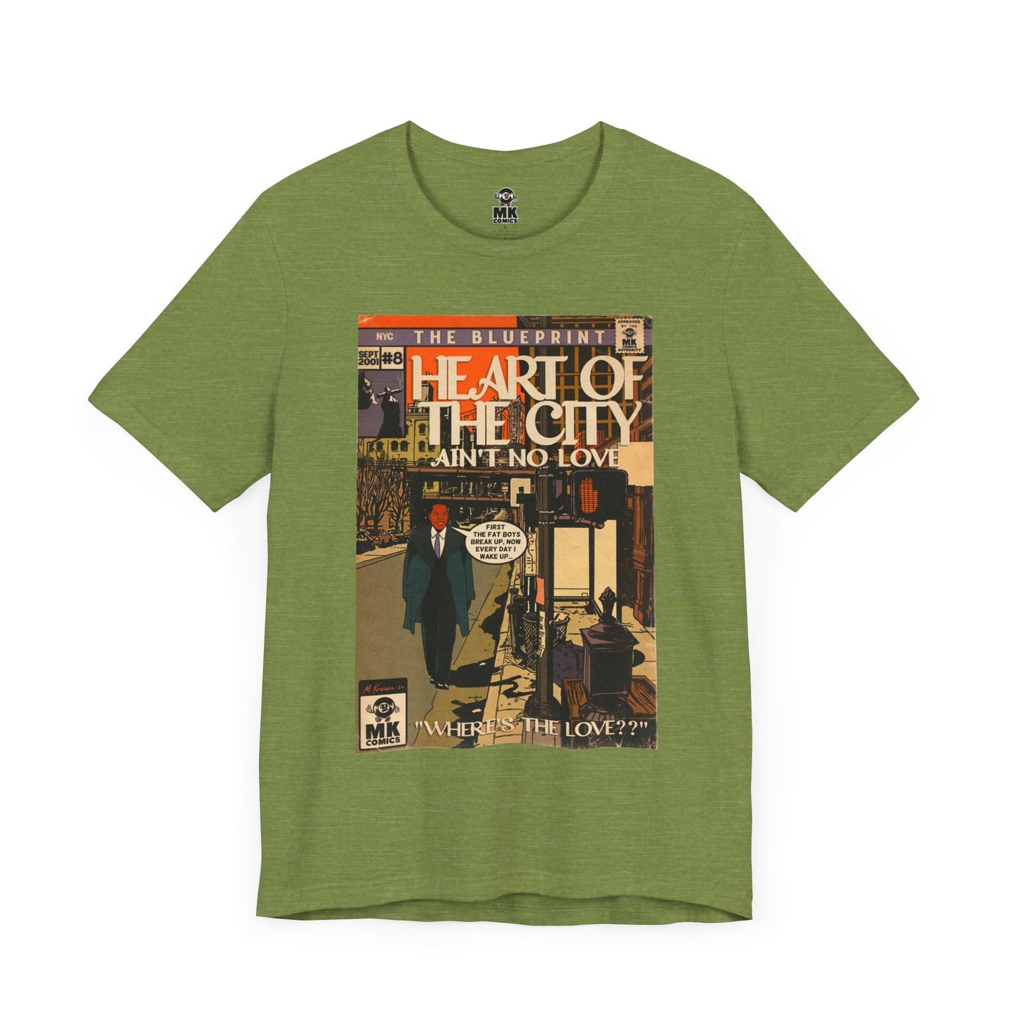 Heart of the City - Unisex Jersey Short Sleeve Tee