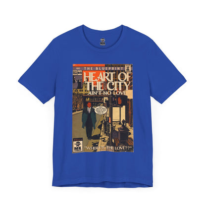 Heart of the City - Unisex Jersey Short Sleeve Tee