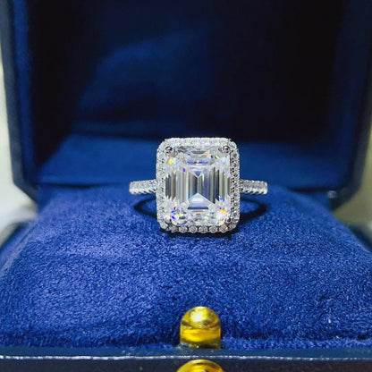5 Carat Moissanite 925 Sterling Silver Ring