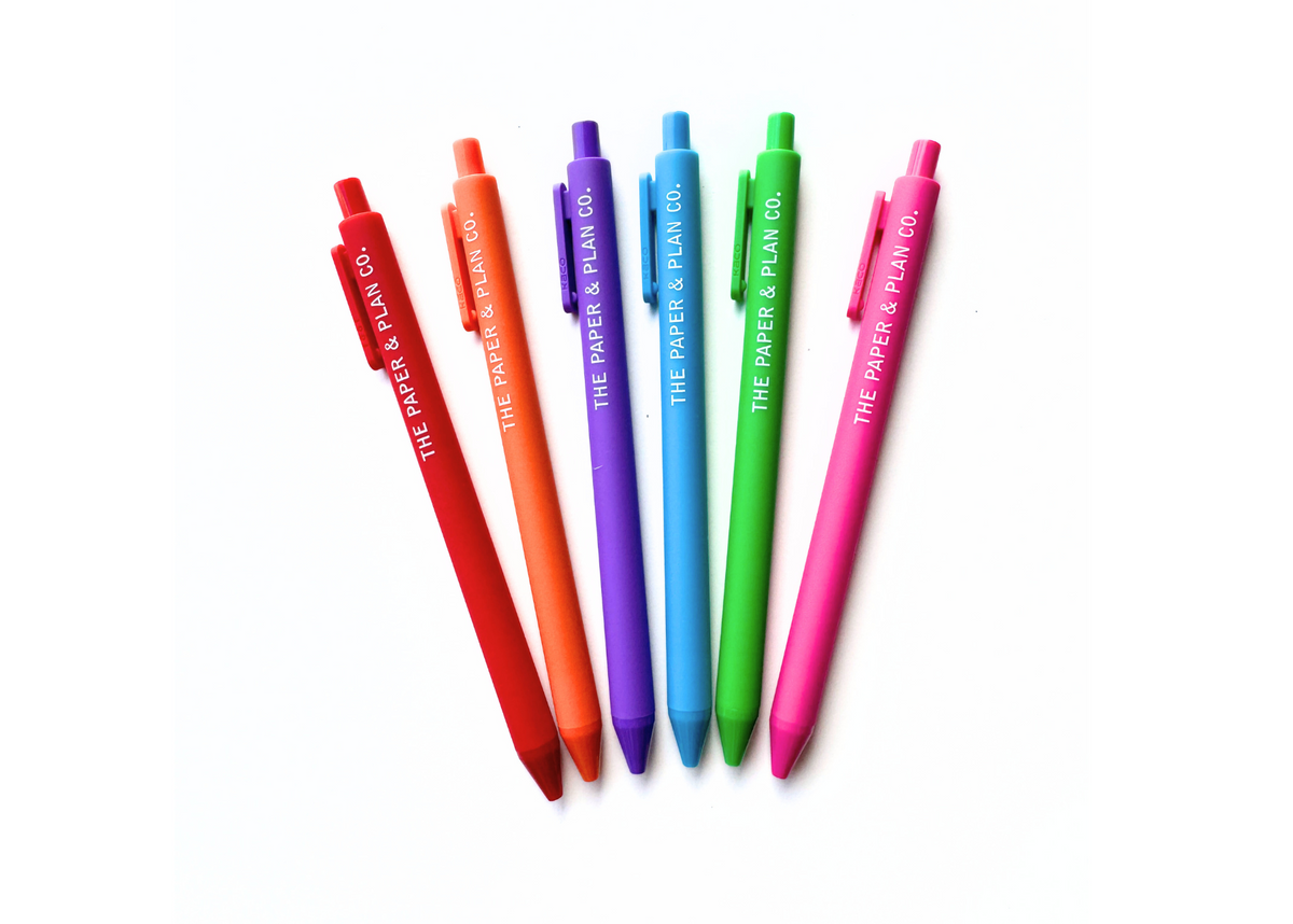 Color Wheel Pen Set