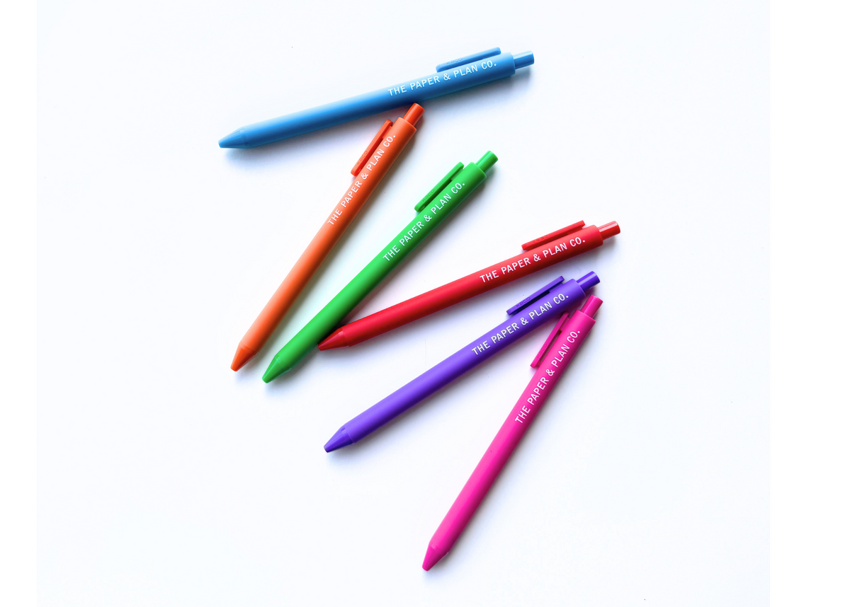 Color Wheel Pen Set