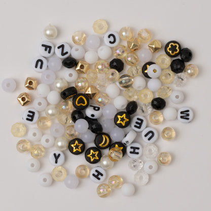 Vogue Stretchy Word Bead Bracelet Jar