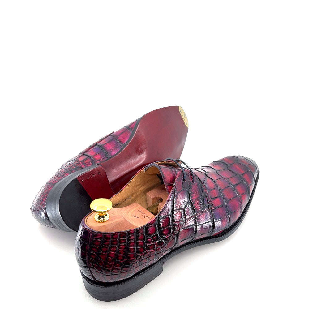 Maurice Atlanta Alligator Oxford - Purple Otarealm