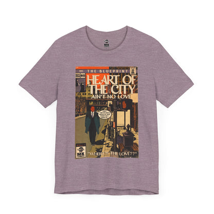 Heart of the City - Unisex Jersey Short Sleeve Tee