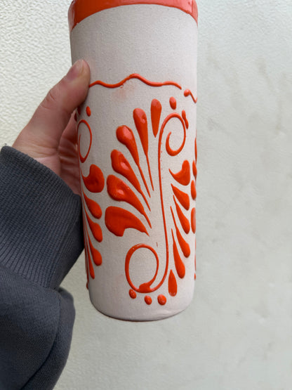 Orange Mexican Barro Cup