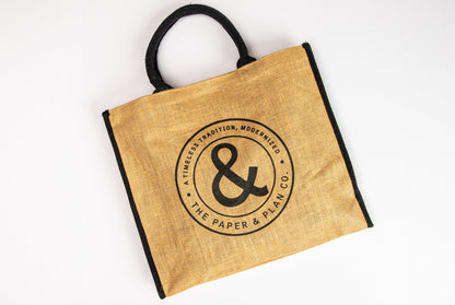 Jute Tote Bag