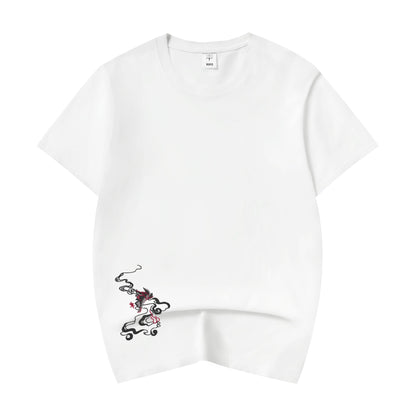 KH617 Rebirth of the Phoenix Embroidery Tee