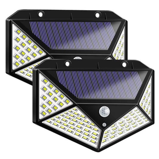 2-Pack: 100-LED Solar Powered Motion Sensor Lights With 270° Wide Angle Otarealm