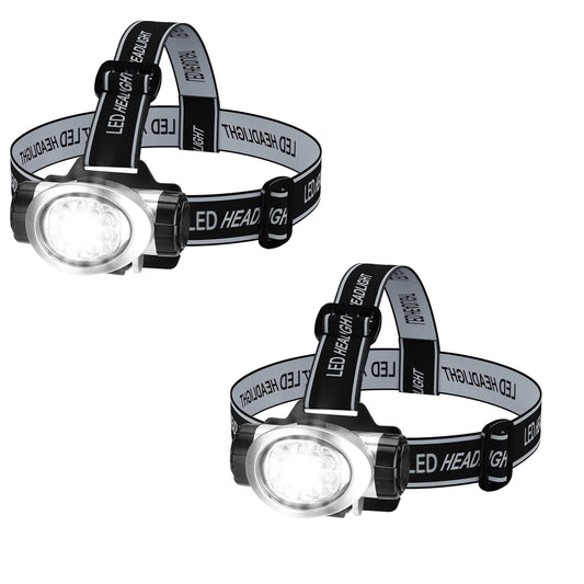 2-Pack: LED Headlamp with 4 Mode Settings Otarealm