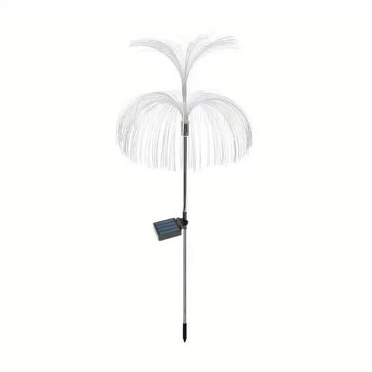 2-Pack: Waterproof Solar Jellyfish Fiber Optic Light Otarealm