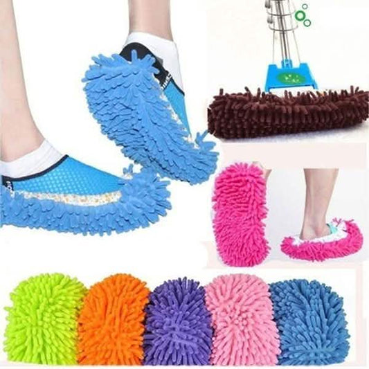 2-Pair: Multifunctional Mop Slipper Floor Polishing Cover Cleaner Otarealm