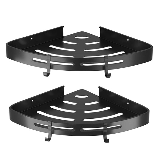 2-Piece: Corner Shower Caddy Shelf Otarealm