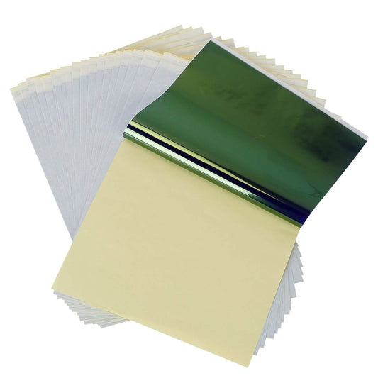 20-Pieces: Tattoo Transfer Paper 4 Layers Tattooing Skin Tattoo Kit A4 Otarealm