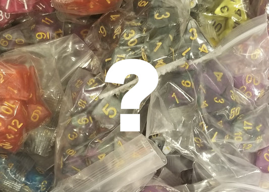 Random 7-Dice Set | Dnd Dice for Tabletop Gaming Variety of Colors