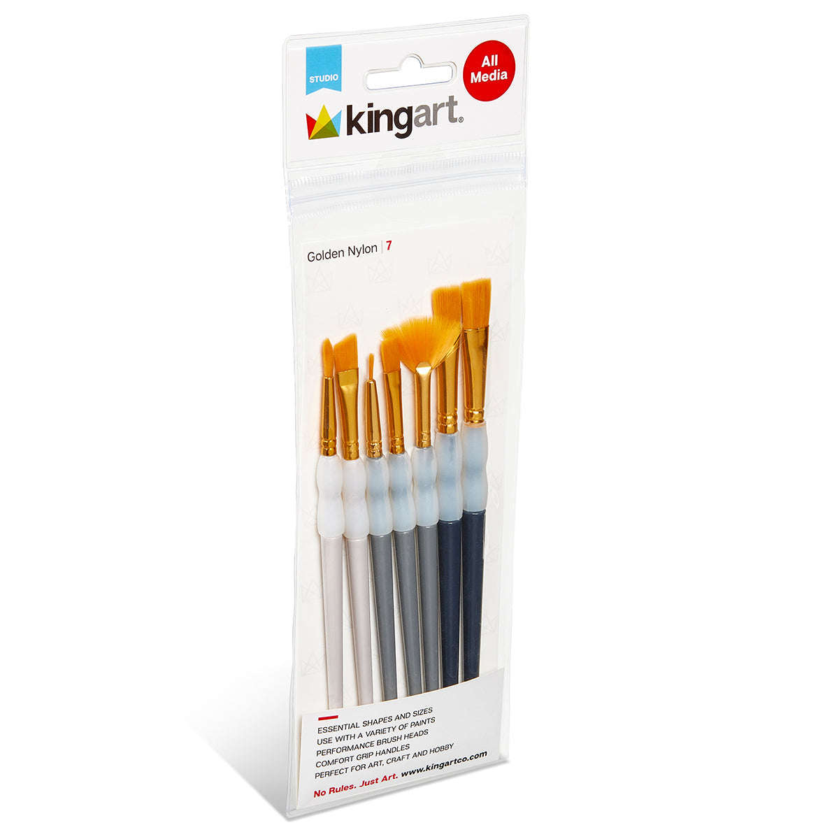Studio Soft Grip Brush Set – 7 pc Otarealm