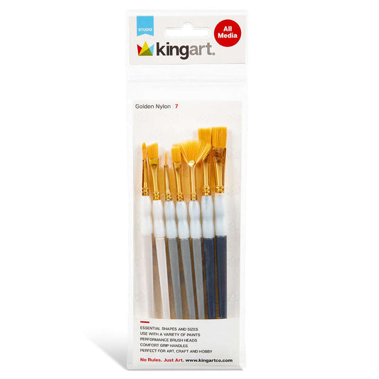 Studio Soft Grip Brush Set – 7 pc Otarealm