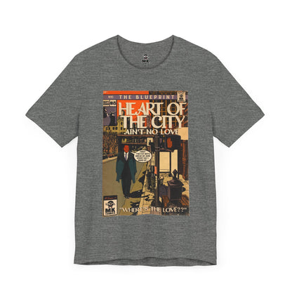 Heart of the City - Unisex Jersey Short Sleeve Tee