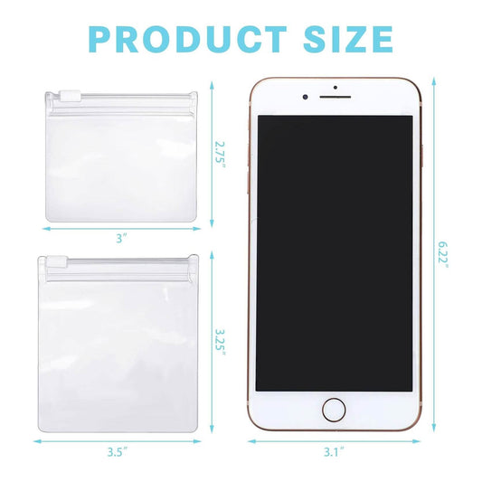 24-Piece: Zippered Pill Pouch Bags Otarealm