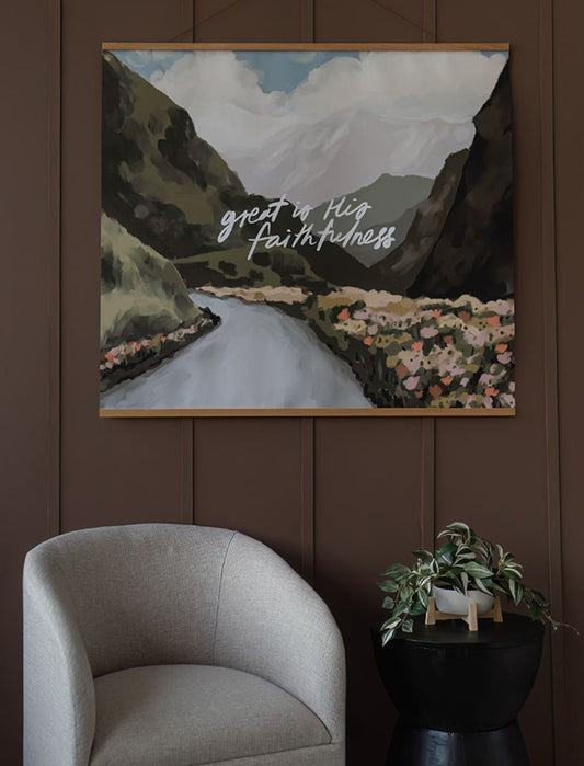 Large Poster: Great is Thy Faithfulness