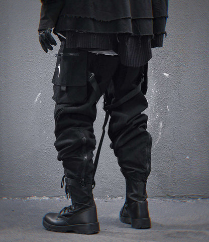HiP46 Black NX Cargo Pants Otarealm