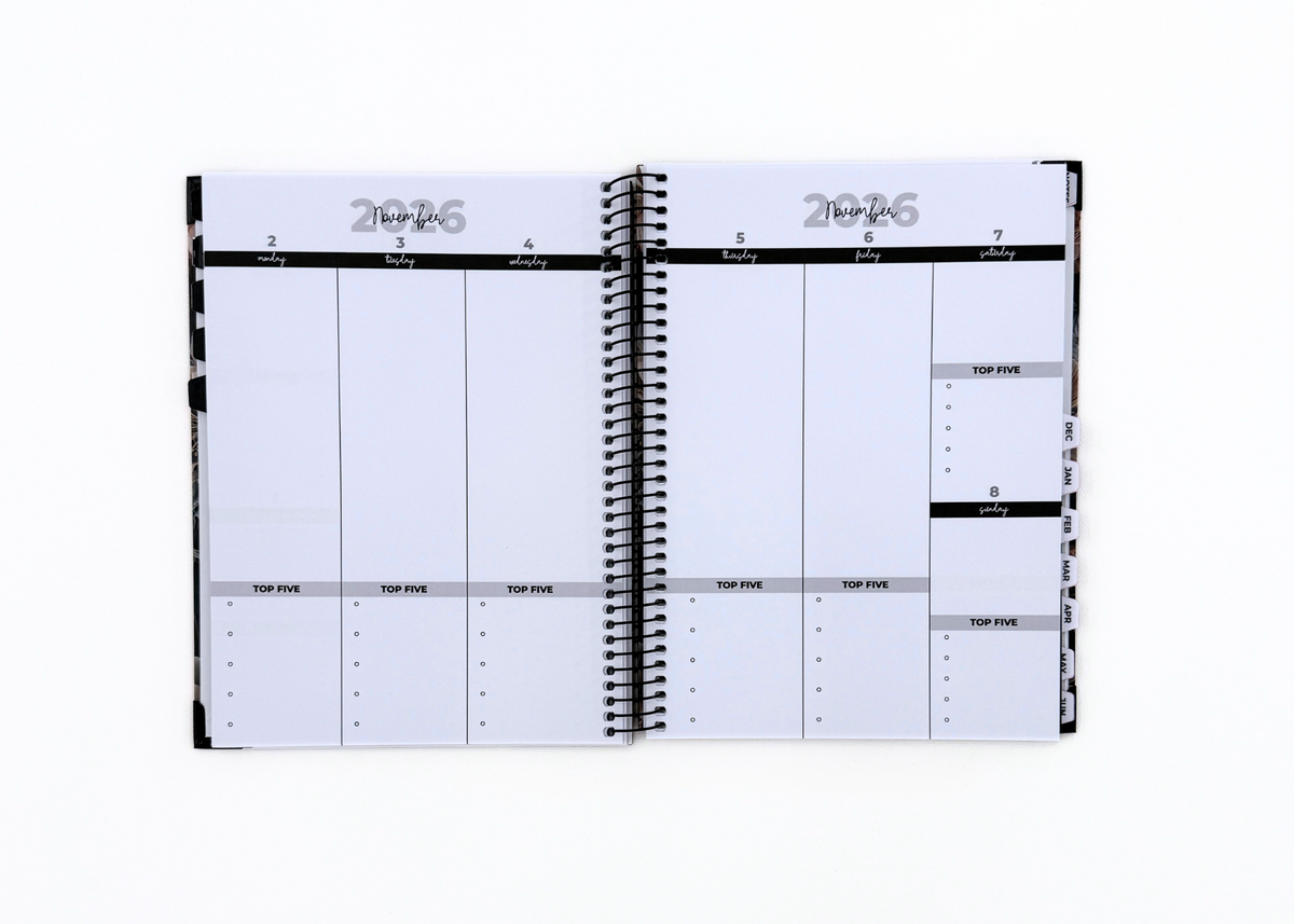 2026-2027 Camo Weekly Planner
