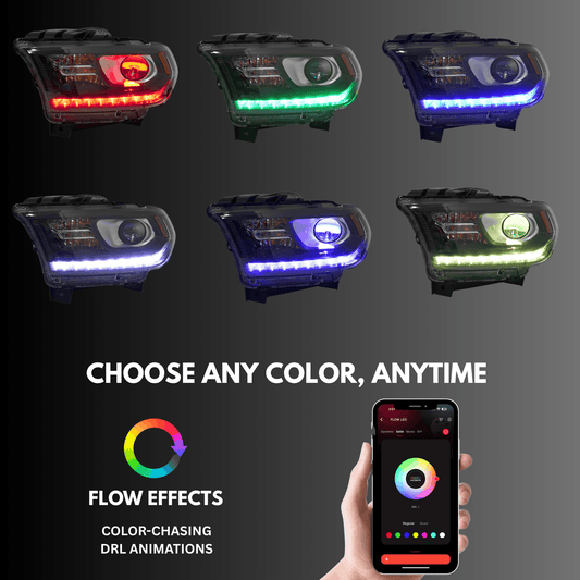 Dodge Durango Multicolor Flow Series DRL Boards (2014-2020) Otarealm